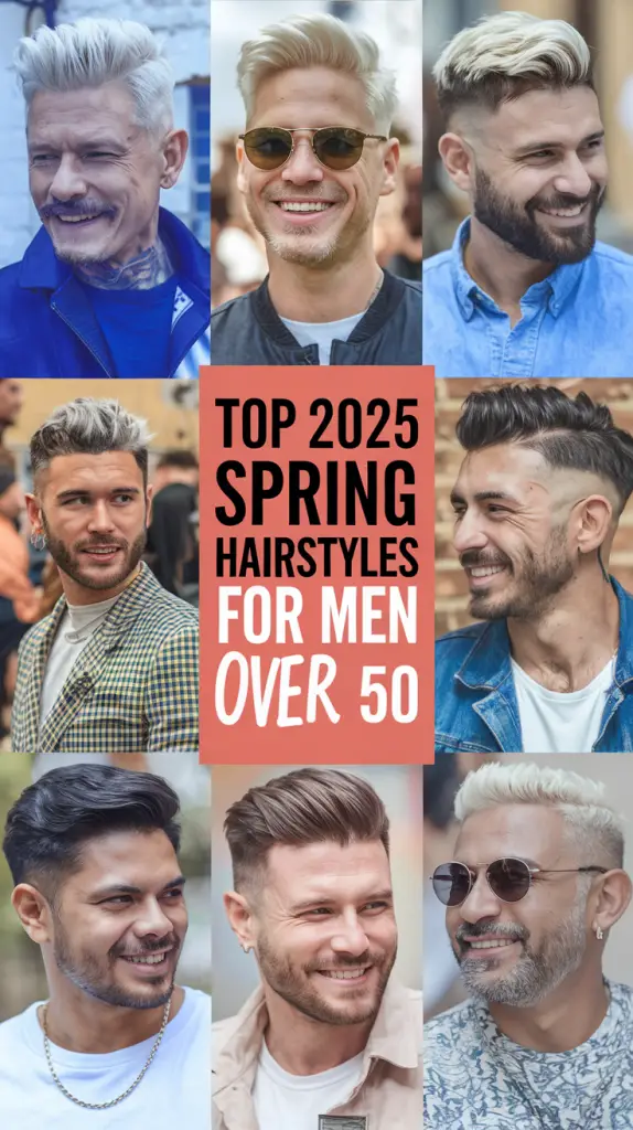 Best Spring Hairstyles for Men Over 50 – Ideas for 2025 to Refresh Your Look