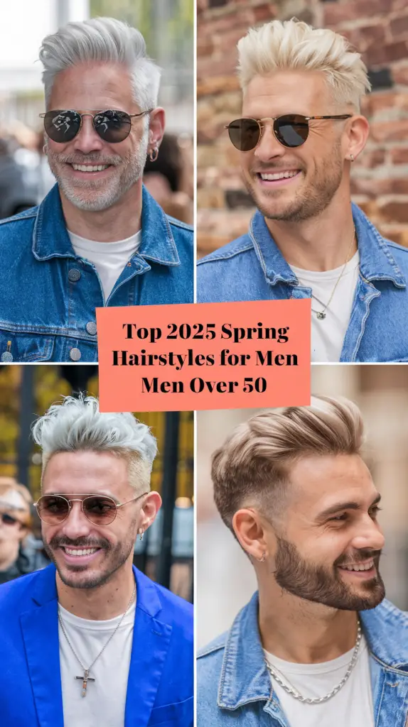 Best Spring Hairstyles for Men Over 50 – Ideas for 2025 to Refresh Your Look