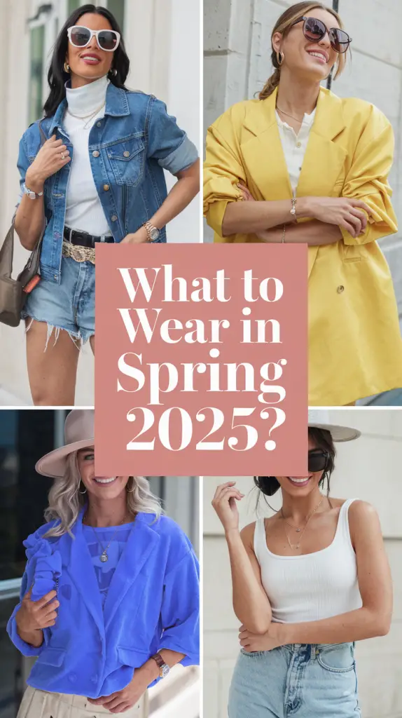 Simple Spring Outfits - Fashion Ideas 2025 for Effortless Chic Style