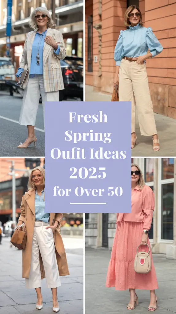 Spring Dressing Over 50 Ideas 2025: Timeless Fashion Tips