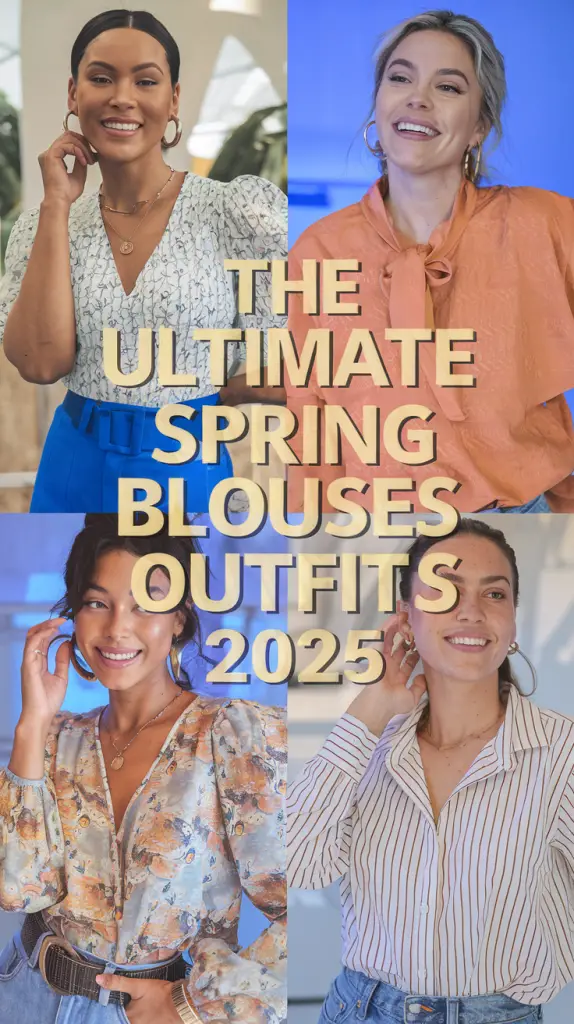 Spring Blouses Outfits 2025: Trendy Styles for a Fresh Season