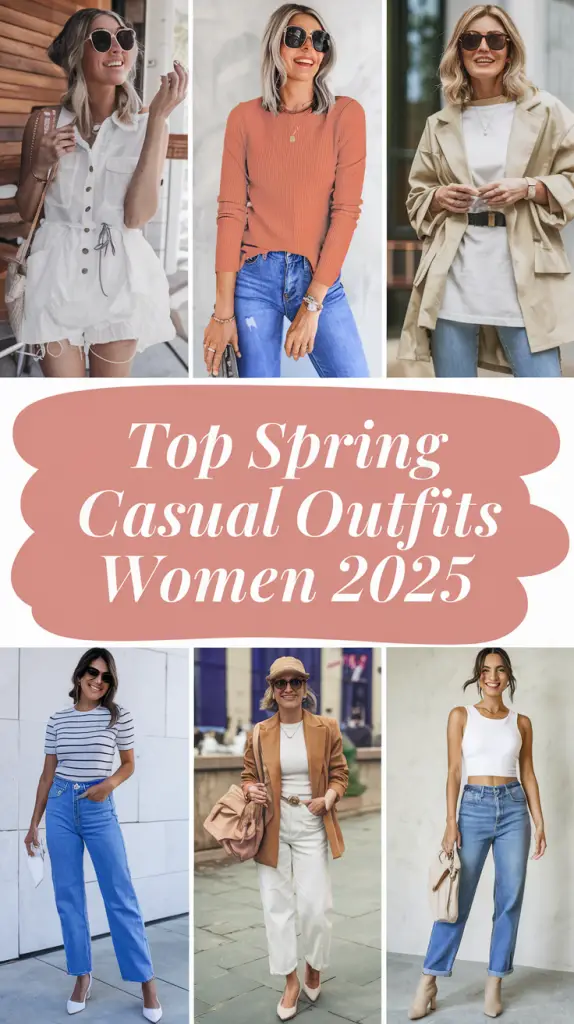 Casual Spring Outfits 2025: Effortless Looks for Every Occasion