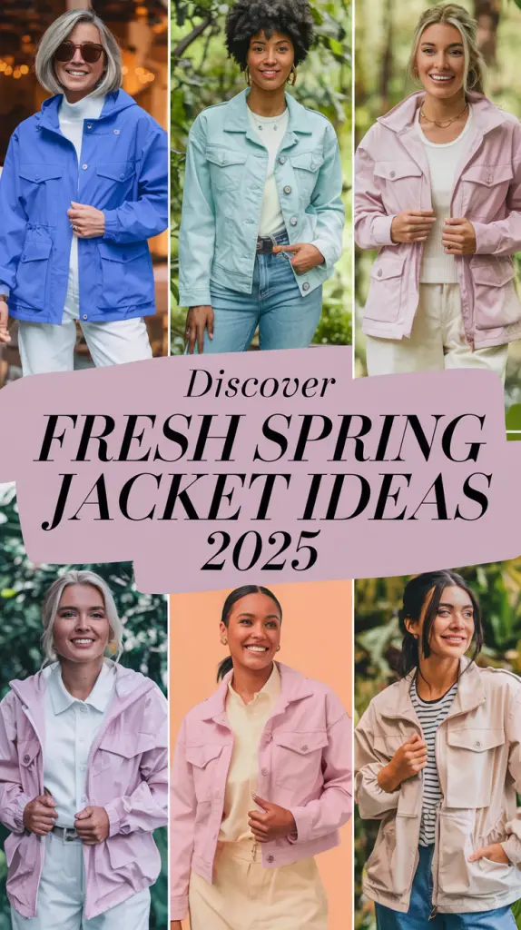 Spring Jacket Ideas 2025: Chic Blazers, Cropped Jackets, and Denim Essentials