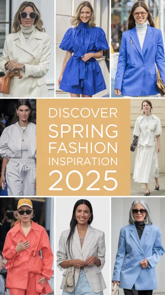 Spring Fashion Casual Outfits 2025: Korean-Inspired Chic for Women Over 40