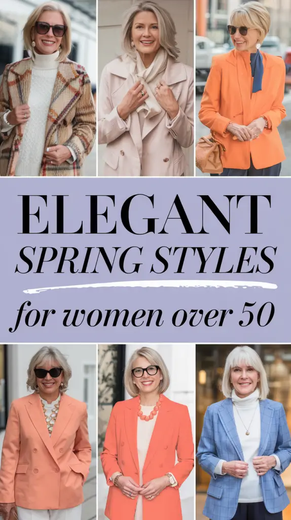 Spring Outfit Ideas for Women Over 50 – Casual and Chic Looks for 2025