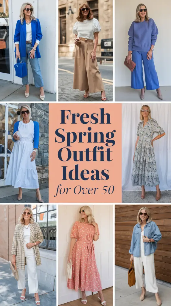 Spring Dressing Over 50 Ideas 2025: Timeless Fashion Tips