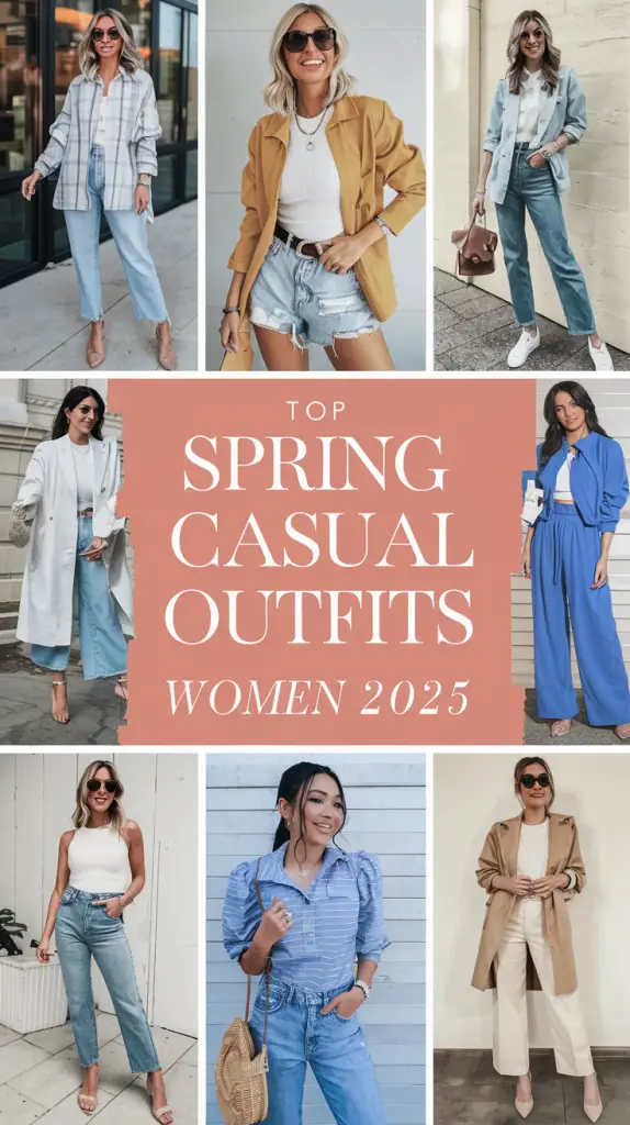 Casual Spring Outfits 2025: Effortless Looks for Every Occasion