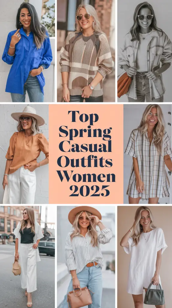 Casual Spring Outfits 2025: Effortless Looks for Every Occasion