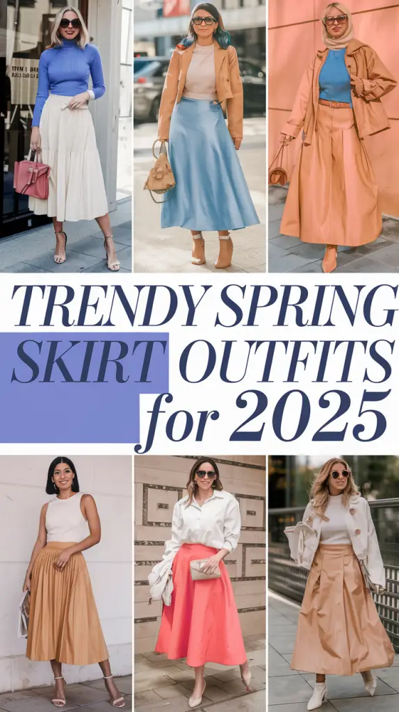 Spring Skirt Outfits for 2025: Trendy Styles and Timeless Elegance