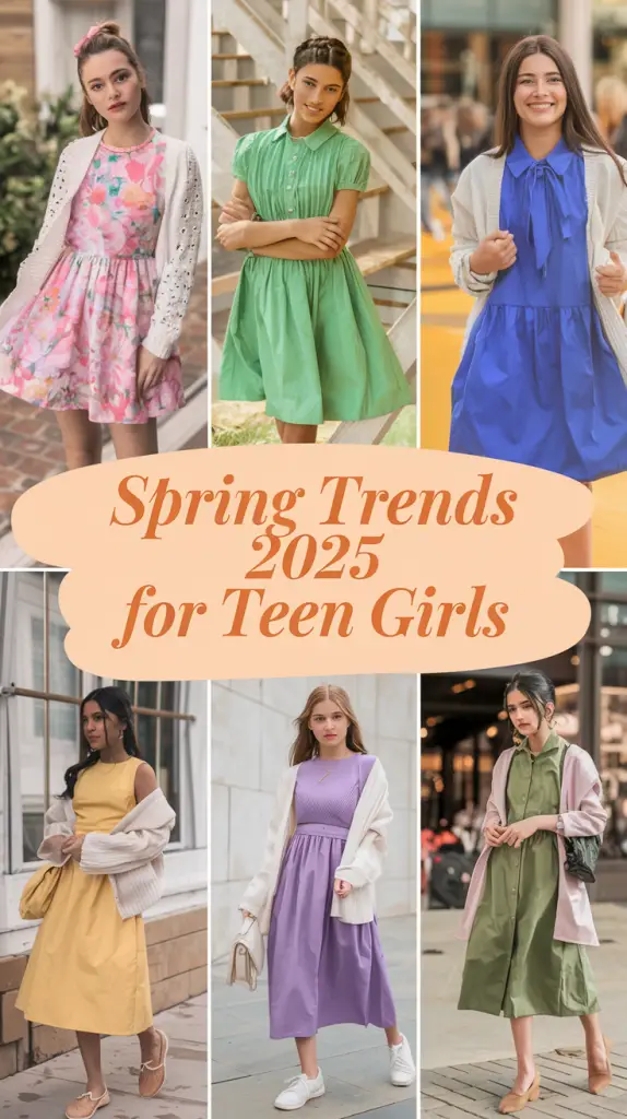 Spring Outfits for Teen Girls 2025: Trendy & Casual Looks to Wear