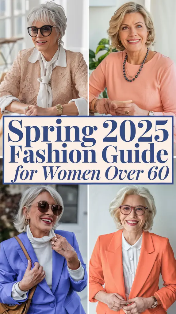 Discover Chic Spring Outfits for Women Over 60 in 2025 – Casual, Elegant, and Stylish Ideas!